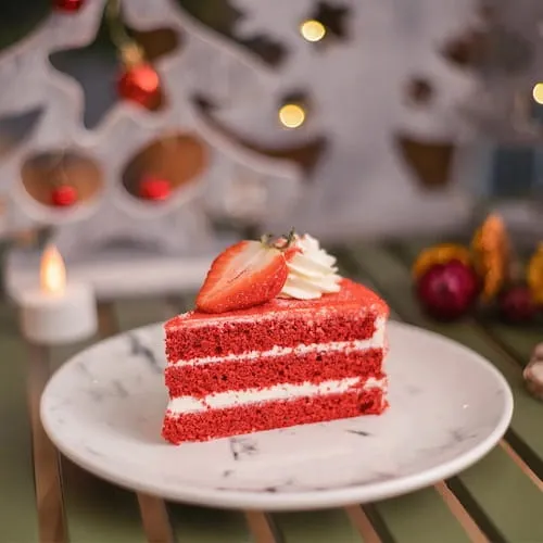 Food product on a warmer kitchen surface